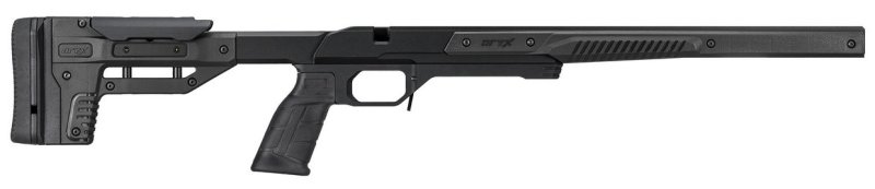 Mdt Sporting Goods Inc 106018BLK Oryx Sportsman Black Aluminum Remington 700/ Short Action 32.25"