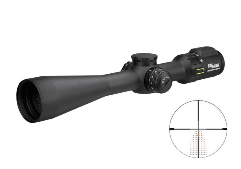 Sig Sauer SOSBDX46111 50MM Digital Ballistic Scope Black