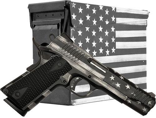 Citadel M1911 Flag 45 ACP 5 in Stainless Steel Barrel Gray Cerakote 8+1