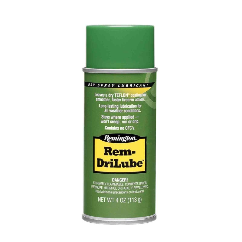 Remington DriLube Aerosol - Teflon-Based, Non-Congealing, 4oz Can