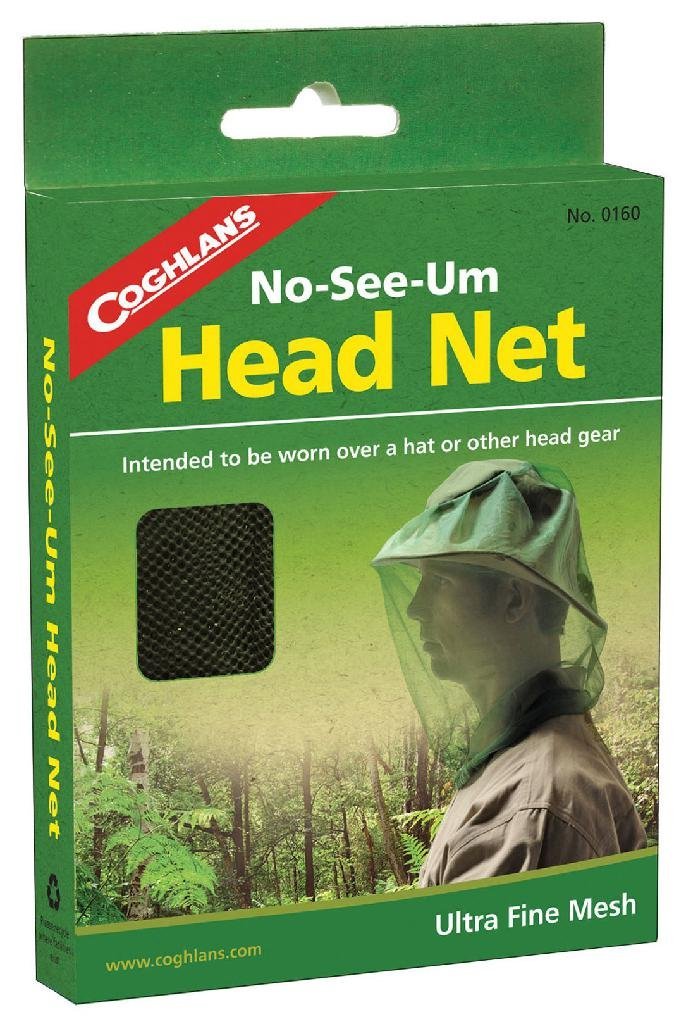 Coghlan's No See-Um Head Net 2507 Ultra Fine Mesh Insect Protection