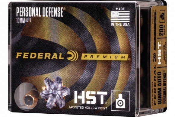 Federal Premium Ammunition P10HST1S 10mm Auto 200gr HST JHP 20 Rounds