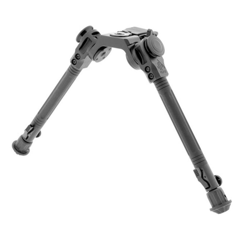 Leapers TL-BPOB01-A Bipod Black Anodized 7.30-11.40" Aluminum/Steel