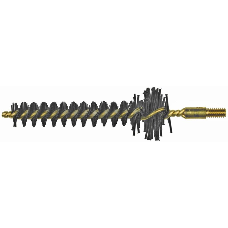 Pro-Shot 223NCH Chamber Brush Military Style 223 Rem/5.56x45mm NATO AR Platform #8-32 Thread Nylon Bristles Brass Core