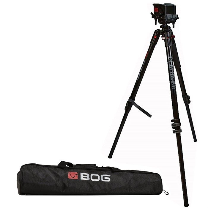 Bog-Pod DeathGrip Aluminum Tripod with Carry Case - Black