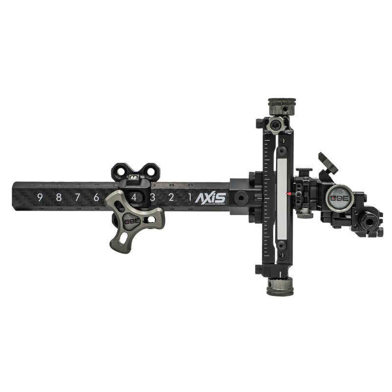 Custom Bow Equipment Axis Target Sight 6.5 Carbon-Fiber Bar 3-Axis