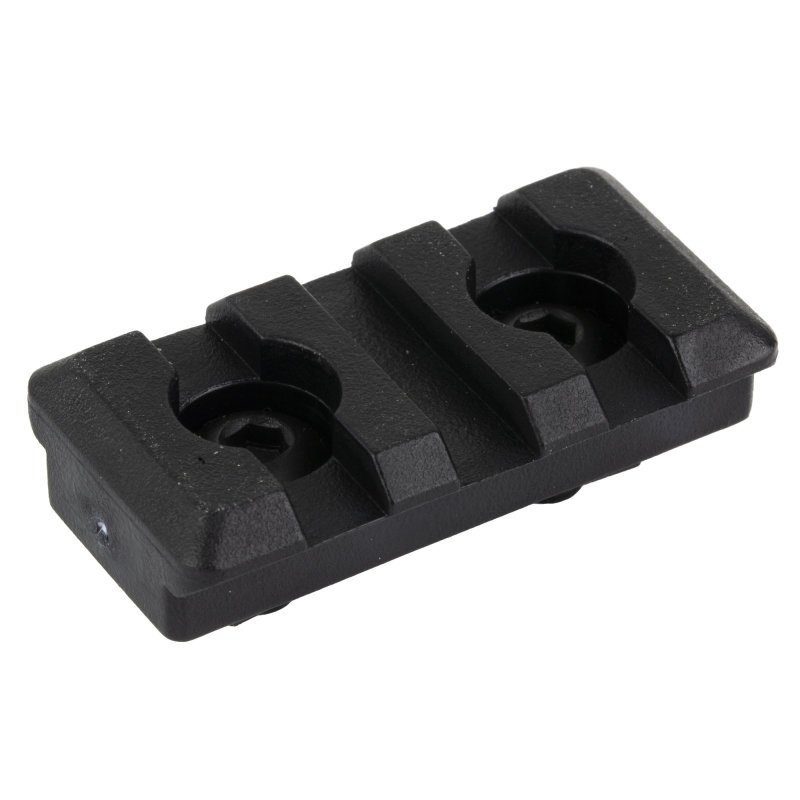 Midwest Industries Polymer M-Lok Rail Section - Black, 3 Slot