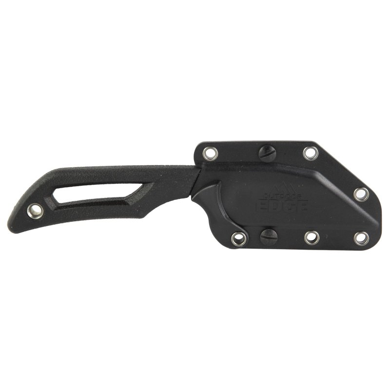 Outdoor Edge PKWC2C Pivot 2.6" Fixed Wharncliffe Knife Black/SS