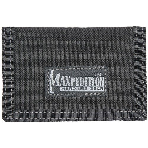 Maxpedition Micro Wallet Black Nylon RFID Blocking