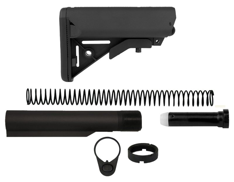 TacFire MAR050S Mil-Spec AR-15 Stock Black
