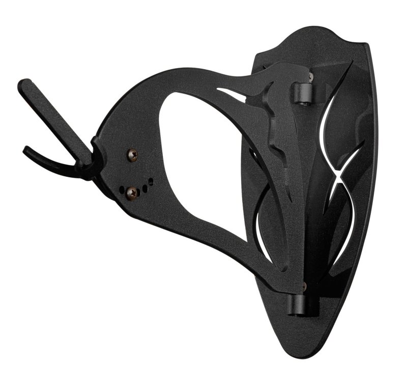 Skull Hooker SKHBHASSYBLK Big Hooker European Trophy Mount Graphite Black