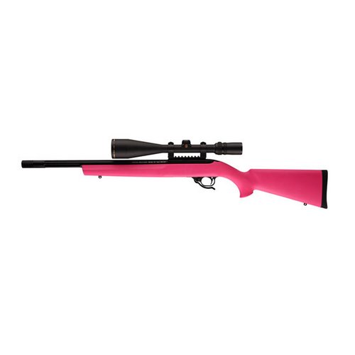 Hogue 10-22 Rubber Over-Molded Stock Pink Standard Barrel Channel