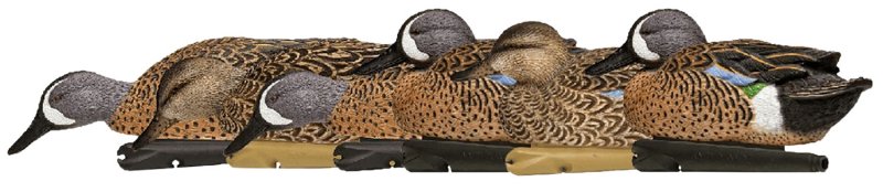 Avian X AVXAVX8080 Topflight Blue-Winged Teal Decoys 6-Pack