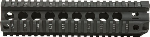 Bravo Company BCM-QRF-9-556-BLK 9 In 5.56mm Black Picatinny Quad Rail