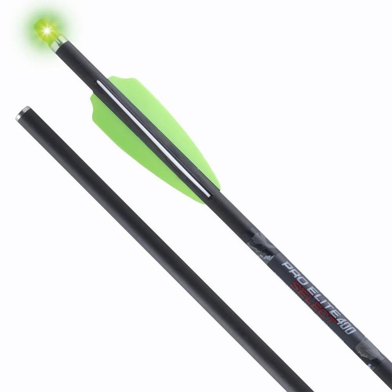 TenPoint Pro Elite 400 20 In Carbon Arrows Alpha Blaze Nocks 3pk