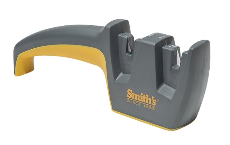 SMITHS Edge Pro 50348 Gray/Yellow Pull-Thru Knife Sharpener