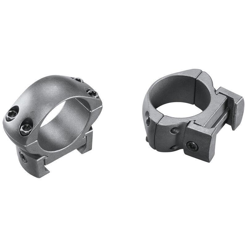 Weaver 49318 Top Mount Rings 1 in Medium Matte Windage Adjustable