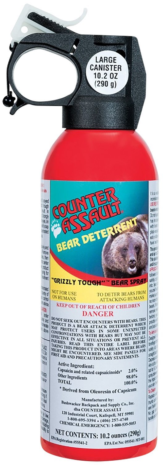 Counter Assault 15067027 Bear Spray 10.2/8.1 oz Combo with Holsters