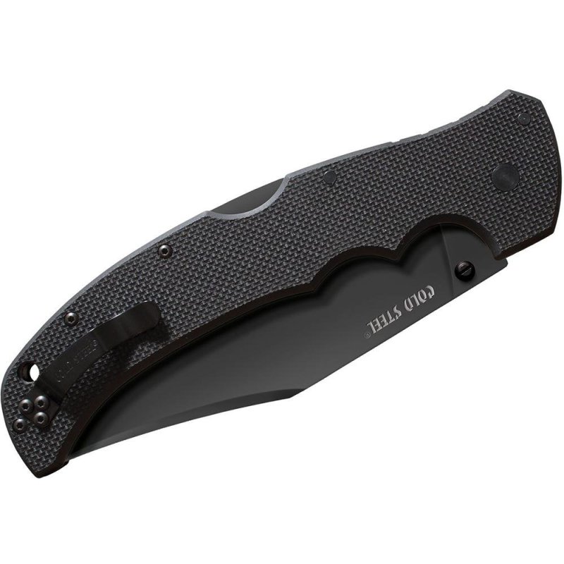 Cold Steel Recon XL Folding Knife 5-1/4 Clip Point Blade Black