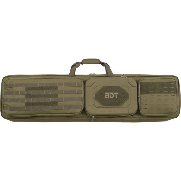 Bulldog BDT74-48G Double Suppressor Tac Rifle Range Bag 48" Grn