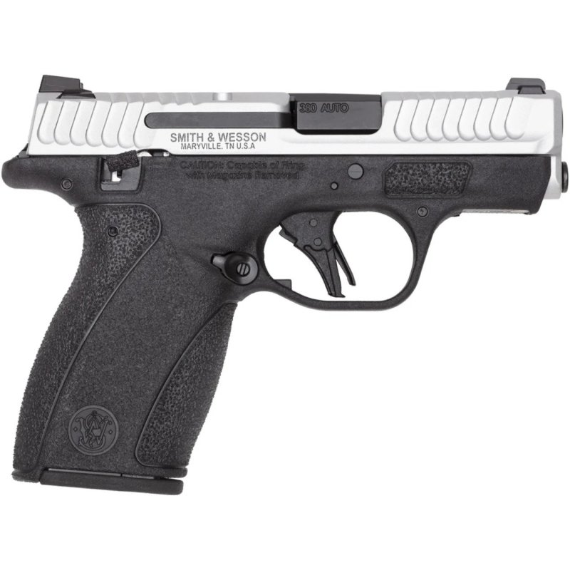 S&W M&P|Bodyguard 2.0 380 Auto 10+1, 12+1 3.100 Black|Silver Polymer