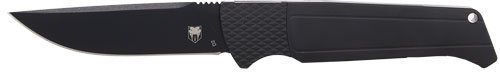 Cobratec CTVIPERHRBLK Viper Auto Folder 3.12" Black/Satin D2 Blade