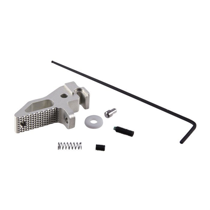 TANDEMKROSS Victory Trigger SW22 Silver Textured Small Pistol Part