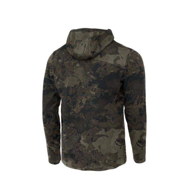 Muddy DV8 Quest Midweight Quarter Zip Hoodie Veil Canyon Grey 3XL