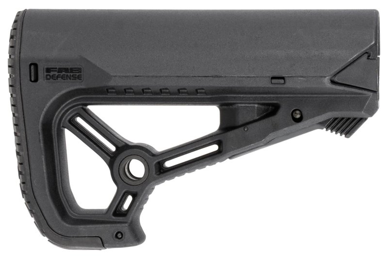 FAB Defense FXGLCORES GL-Core S Combat Buttstock AR-15/M4 Black Polymer