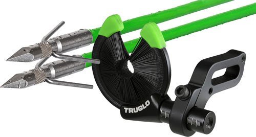 TruGlo TG140F6G Bowfishing Ez-Rest Combo with 2 Speed Shot Arrows