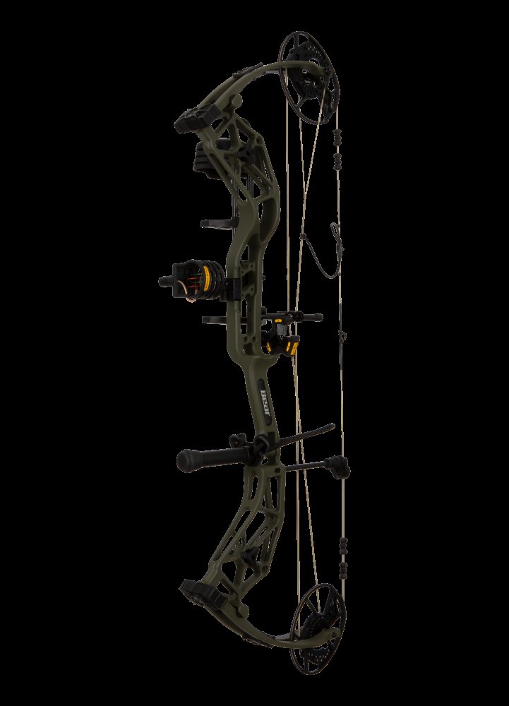 Bear Alaskan XT AV46A731D7R 70 lbs RH 33" Black/Bottomland 335 FPS Package