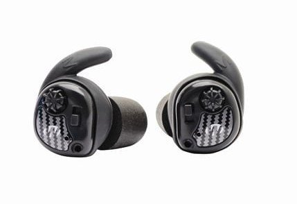Walker's GWPSLCR Silencer Ear Buds 25dB Matte Black/Carbon Fiber