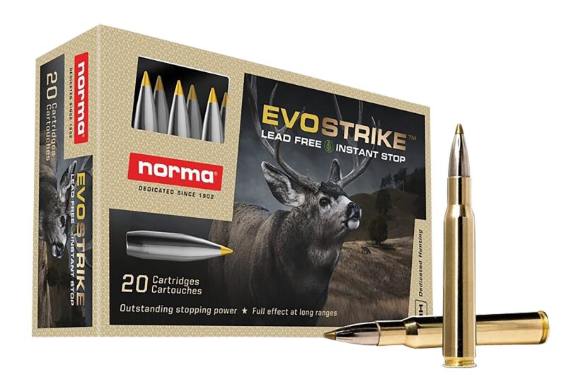 Norma Evostrike 20177342 .30-06 Springfield 139gr Polymer Tip 20 Rounds