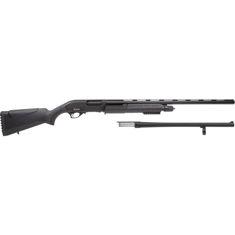 Rock Island Armory PA12C1828 Pump Action 12GA 18.5in Black 5+1 Capacity