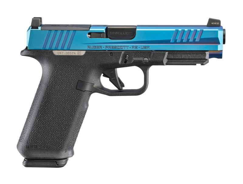 Ruger RXM 9mm 4.5 In 17+1 Blue PVD Striker Fired