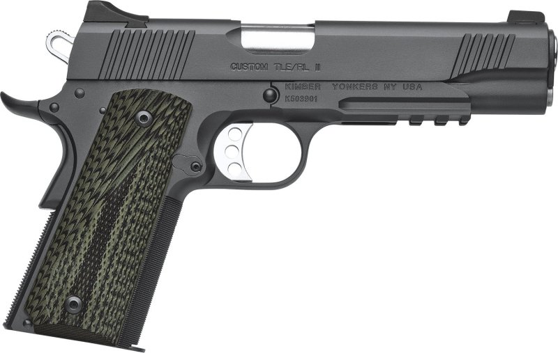 Kimber 3200336 Custom TLE/RL II .45ACP Pistol 5" Tritium Sights 7rd