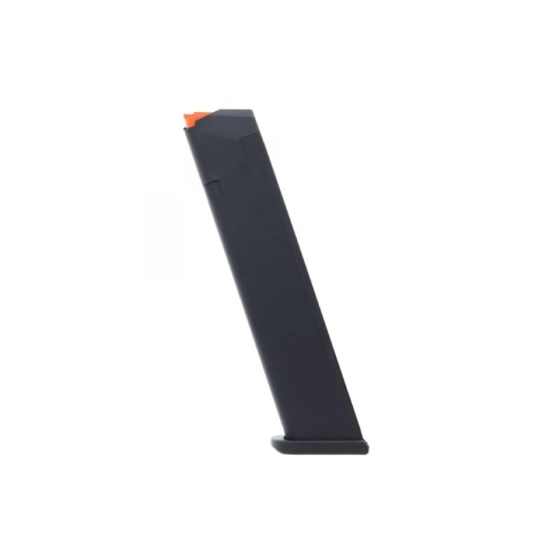 Glock 19 Gen5 9mm 24rd Floor Plate 01 Orange Follower Magazine