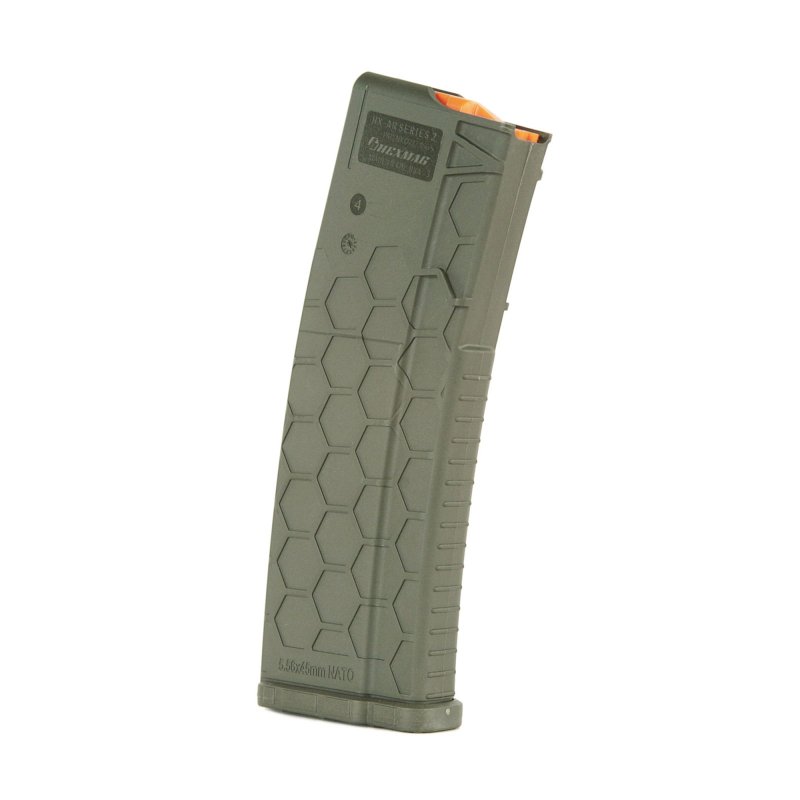 Hexmag MAGAZINE AR-15 5.56X45 30RD OD GREEN POLYMER SERIES 2