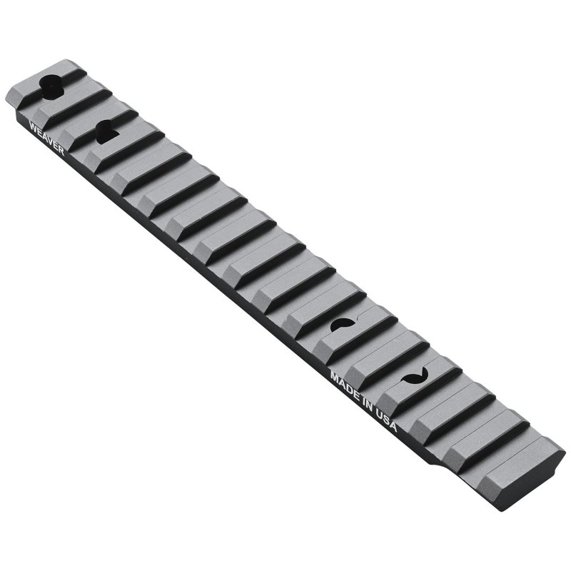 Weaver 99505 Remington 783 Long Action Base 6061 T6 Aluminum Black