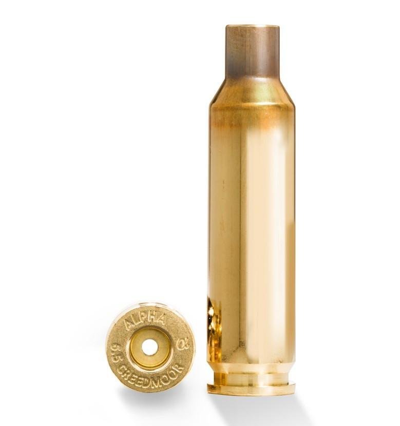 Alpha Munitions AM65100 6.5mm Creedmoor LRP Brass 100/Box