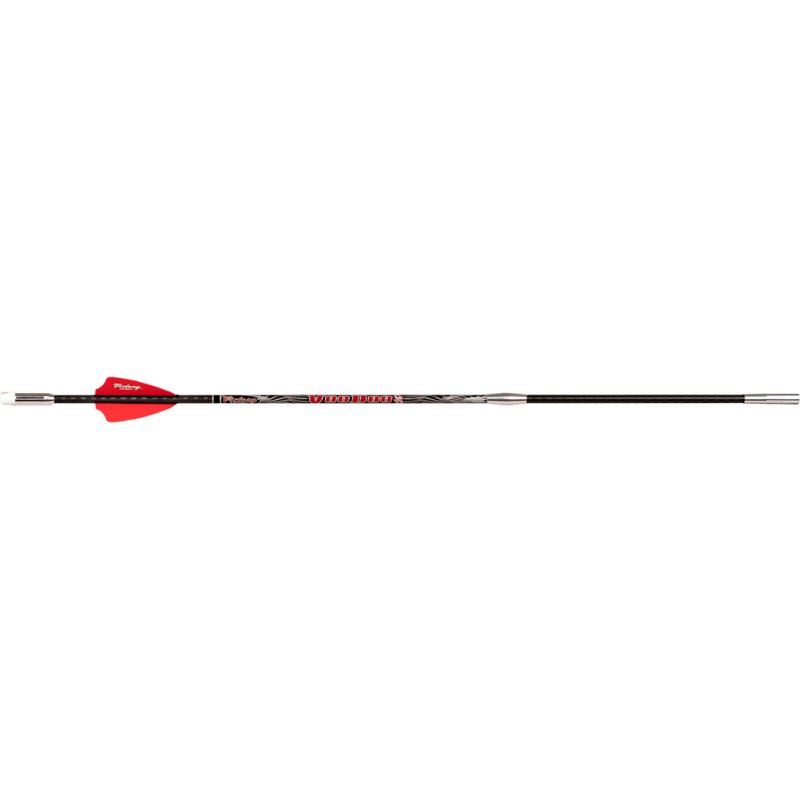 Victory Archery VBOLTSS-20FX-3 Voodoo Bolts 350gr 2in Vanes 3pk SS