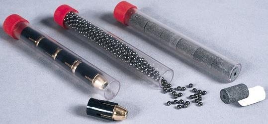 TRADITIONS A1304 .50 Cal 5.5In Ammo Tubes w/Caps 3-Pack
