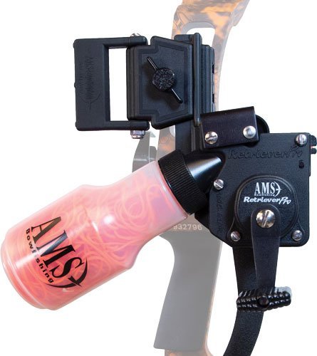 AMS Retriever Pro 610-12-RH Bowfishing Reel RH 25yd #200 Orange Line