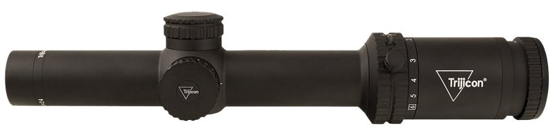Trijicon Credo 1-6x24mm Scope Matte Black 30mm Tube BDC Red Reticle