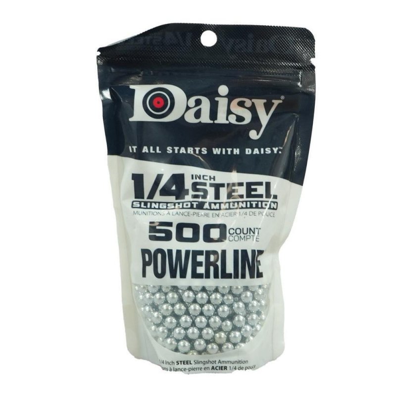 Daisy Slingshot Ammo 1/4 500/ct Bag