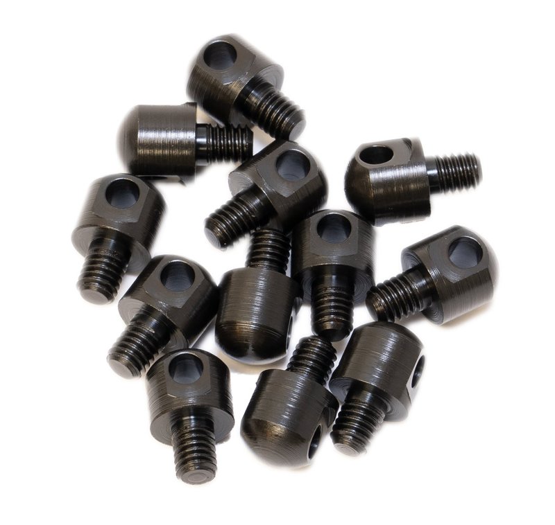 GrovTec Bulk Parts 1/4 Machine Screw Swivel Studs 12/ct