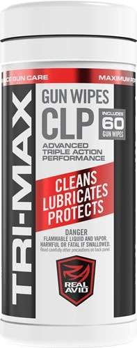 Real Avid REVO TRI-MAX CLP 60-Count Gun Wipes Canister Pack