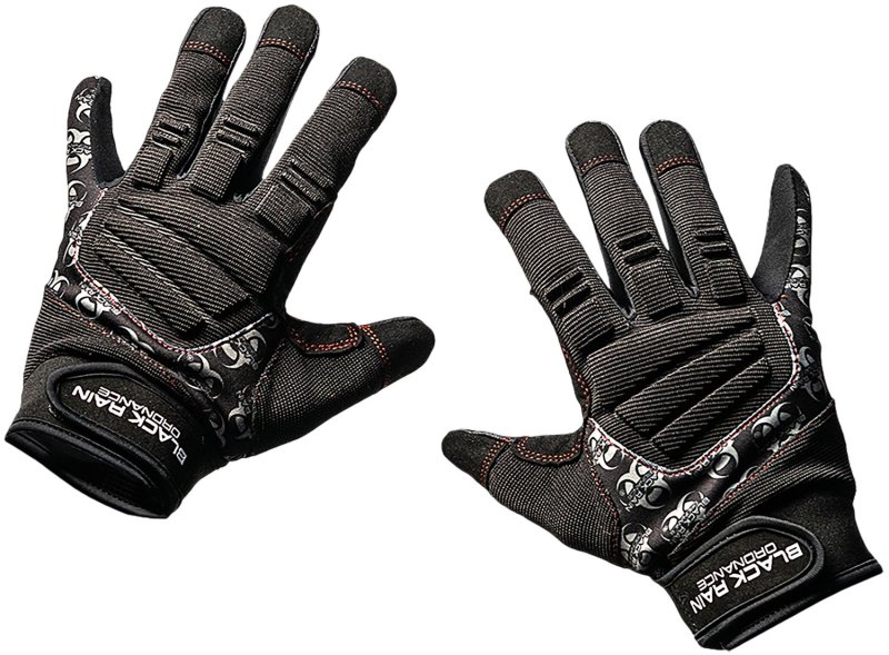 Black Rain Ordnance TACTGLOVEBLK/GRYXL Tactical Gloves Black/Gray XL