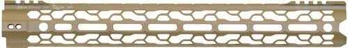 Odin Works F15ML02FDE AR-15 15.5" M-LOK O2 Lite Forend FDE