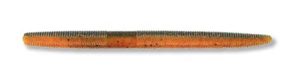GSM Fishing YAMA 4 In Senko Watermelon Copper Flake/Orange Red Flake 10PK